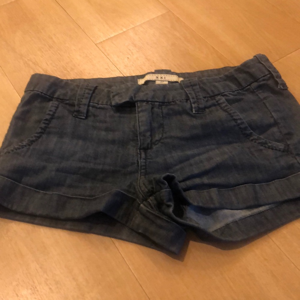 XXI denim shorts